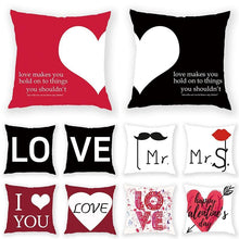 Load image into Gallery viewer, Decoration Heart Lover Cushion Cover - GoHappyShopin