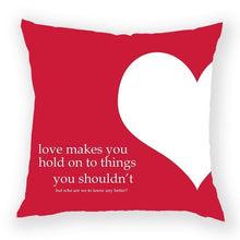 Load image into Gallery viewer, Decoration Heart Lover Cushion Cover - GoHappyShopin