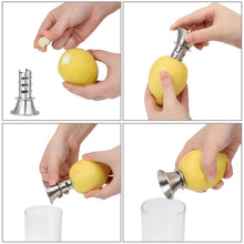 Load image into Gallery viewer, Stainless Steel Juice Squeeze For Lemon Orange Limes - GoHappyShopin