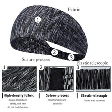 Load image into Gallery viewer, Elastic Sweatband Sports Gym Headband - GoHappyShopin