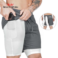 Load image into Gallery viewer, Running Men Shorts Sports Quick Dry - GoHappyShopin