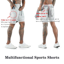 Load image into Gallery viewer, Running Men Shorts Sports Quick Dry - GoHappyShopin