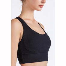 Load image into Gallery viewer, New Fabric Nylon Breathable Women Yoga Tops Bra - GoHappyShopin