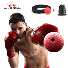 Load image into Gallery viewer, Kick Boxing Reflex Ball Head Band Fighting Speed - GoHappyShopin