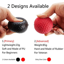 Load image into Gallery viewer, Kick Boxing Reflex Ball Head Band Fighting Speed - GoHappyShopin