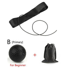 Load image into Gallery viewer, Kick Boxing Reflex Ball Head Band Fighting Speed - GoHappyShopin