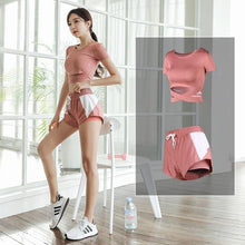 Load image into Gallery viewer, Active Women Fitness Suit Sets Sportswear Clothes - GoHappyShopin