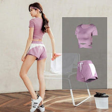 Load image into Gallery viewer, Active Women Fitness Suit Sets Sportswear Clothes - GoHappyShopin