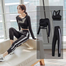 Load image into Gallery viewer, Active Women Fitness Suit Sets Sportswear Clothes - GoHappyShopin