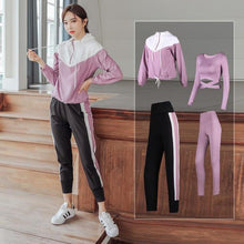 Load image into Gallery viewer, Active Women Fitness Suit Sets Sportswear Clothes - GoHappyShopin