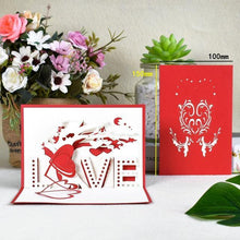 Load image into Gallery viewer, Valentines Day Gift Love 3D Pop-Up Postcard - GoHappyShopin