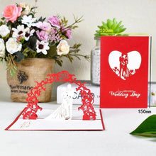 Load image into Gallery viewer, Valentines Day Gift Love 3D Pop-Up Postcard - GoHappyShopin
