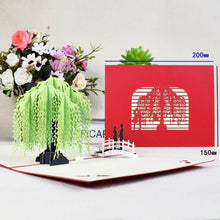 Load image into Gallery viewer, Valentines Day Gift Love 3D Pop-Up Postcard - GoHappyShopin