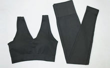 Load image into Gallery viewer, Women Sleeveless Striped Sport Suit - GoHappyShopin