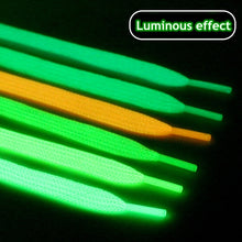 Load image into Gallery viewer, Luminous Shoelaces Flat Sneakers Glow In The Dark Night - GoHappyShopin