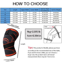 Load image into Gallery viewer, Sport Kneepad Pressurized Elastic Knee Pads - GoHappyShopin