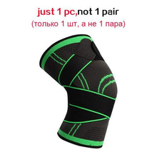 Load image into Gallery viewer, Sport Kneepad Pressurized Elastic Knee Pads - GoHappyShopin