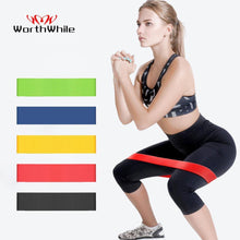 Load image into Gallery viewer, Gym Fitness Resistance Rubber Bands - GoHappyShopin