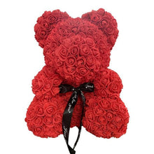 Load image into Gallery viewer, Valentine's Day Gifts Teddy Rose Bear Artificial Flower - GoHappyShopin