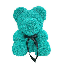 Load image into Gallery viewer, Valentine's Day Gifts Teddy Rose Bear Artificial Flower - GoHappyShopin
