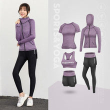 Load image into Gallery viewer, Women Running Clothing Jogging Set Fitness Suit - GoHappyShopin