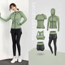 Load image into Gallery viewer, Women Running Clothing Jogging Set Fitness Suit - GoHappyShopin