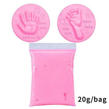 Load image into Gallery viewer, DIY Newborn Baby Souvenirs Hand & Foot print Sweet memories Ink Pad - GoHappyShopin