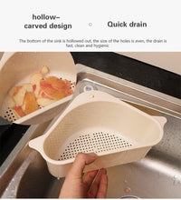 Load image into Gallery viewer, Multifunctional Corner Sink Drain Basket - GoHappyShopin