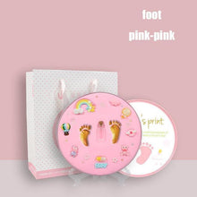 Load image into Gallery viewer, Memories Newborn Baby Footprint Souvenirs Imprint Kit Gift - GoHappyShopin