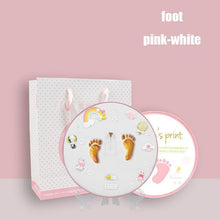 Load image into Gallery viewer, Memories Newborn Baby Footprint Souvenirs Imprint Kit Gift - GoHappyShopin