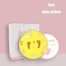 Load image into Gallery viewer, Memories Newborn Baby Footprint Souvenirs Imprint Kit Gift - GoHappyShopin