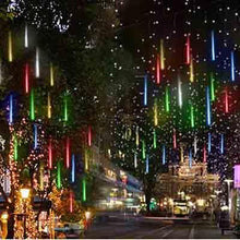 Load image into Gallery viewer, Solar LED Meteor Waterproof Shower Rain Lights Holiday String Lights - GoHappyShopin