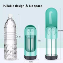Load image into Gallery viewer, New Multifunctional Portable Pet Dog Water Bottle for Travel - GoHappyShopin