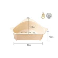 Load image into Gallery viewer, Multifunctional Corner Sink Drain Basket - GoHappyShopin