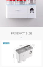 Load image into Gallery viewer, Automatic Toothpaste Dispenser With Magnetic Cup - GoHappyShopin