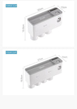 Load image into Gallery viewer, Automatic Toothpaste Dispenser With Magnetic Cup - GoHappyShopin