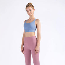 Load image into Gallery viewer, New Fabric Nylon Breathable Women Yoga Tops Bra - GoHappyShopin