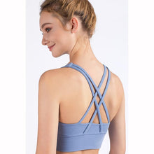 Load image into Gallery viewer, New Fabric Nylon Breathable Women Yoga Tops Bra - GoHappyShopin