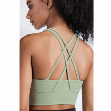 Load image into Gallery viewer, New Fabric Nylon Breathable Women Yoga Tops Bra - GoHappyShopin