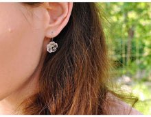 Load image into Gallery viewer, Lotus Fun Real 925 Sterling Silver Earrings Handmade Designer - GoHappyShopin