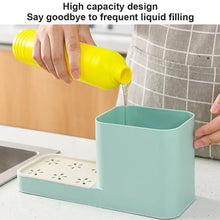 Load image into Gallery viewer, Two In One Sponge Drain Soap Dispenser Kitchen Tools - GoHappyShopin