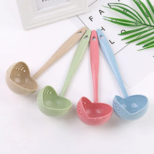 Load image into Gallery viewer, Hot Selling 2 in 1 Long Handle Soup Spoon Kitchen Scoop - GoHappyShopin