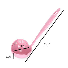 Load image into Gallery viewer, Hot Selling 2 in 1 Long Handle Soup Spoon Kitchen Scoop - GoHappyShopin