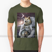 Load image into Gallery viewer, Men’s Fashion Dogecoin Cryptocurrency Very Astronaut Ver 3 T-Shirt - GoHappyShopin
