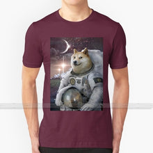 Load image into Gallery viewer, Men’s Fashion Dogecoin Cryptocurrency Very Astronaut Ver 3 T-Shirt - GoHappyShopin