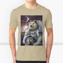 Load image into Gallery viewer, Men’s Fashion Dogecoin Cryptocurrency Very Astronaut Ver 3 T-Shirt - GoHappyShopin