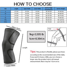 Load image into Gallery viewer, Elastic Knee Pads Nylon Sports Fitness Kneepad - GoHappyShopin