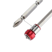 Load image into Gallery viewer, Universal Magnetic Ring 1/4” Metal Screwdriver Bit - GoHappyShopin