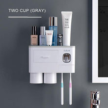 Load image into Gallery viewer, Automatic Toothpaste Dispenser With Magnetic Cup - GoHappyShopin