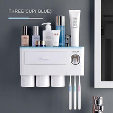 Load image into Gallery viewer, Automatic Toothpaste Dispenser With Magnetic Cup - GoHappyShopin